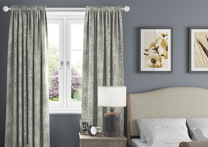 Almond Blossom, Pebble - Made to Measure Curtains - Image 3